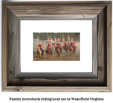 family horseback riding near me in Wakefield, Virginia